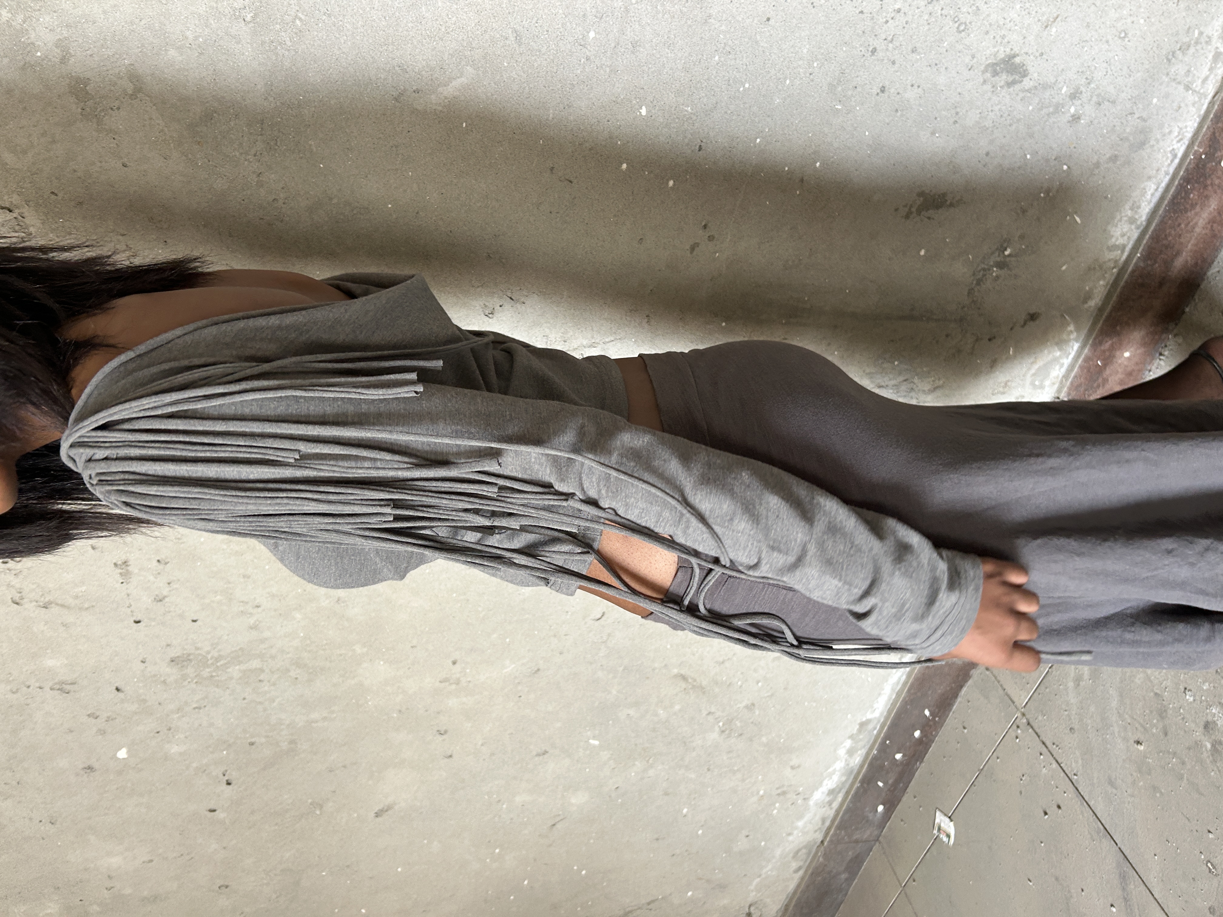 Two Way Fringe Drape Top